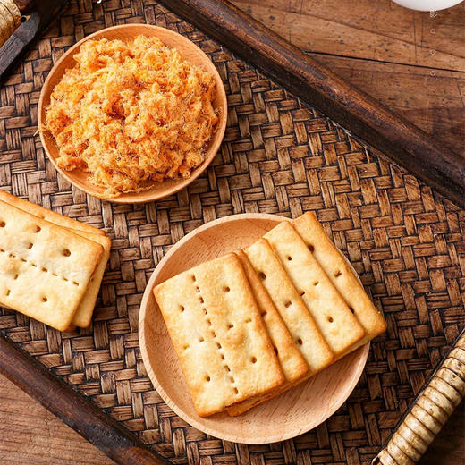 黄金香牛肉馅酥脆饼干330g/盒*2 商品图4