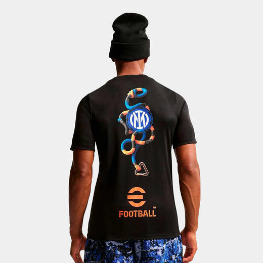 小李子NIKE耐克国际米兰ACG系列赛前热身训练短袖成人IB3807-010 商品图2