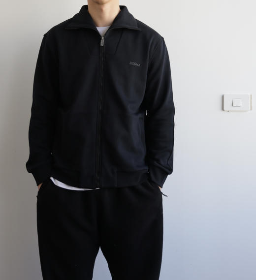 E.Z 纯棉 毛圈立领拉链夹克 WT959 商品图5