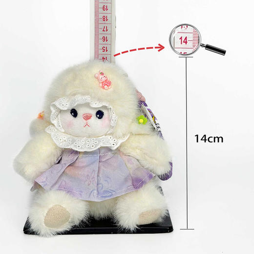 田园小美羊毛绒挂件匙扣-纪念日百货门店同款169143621 商品图4