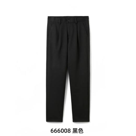 毛呢肌理感+内里磨毛 轻奢商务 百搭休闲裤 男 商品图5