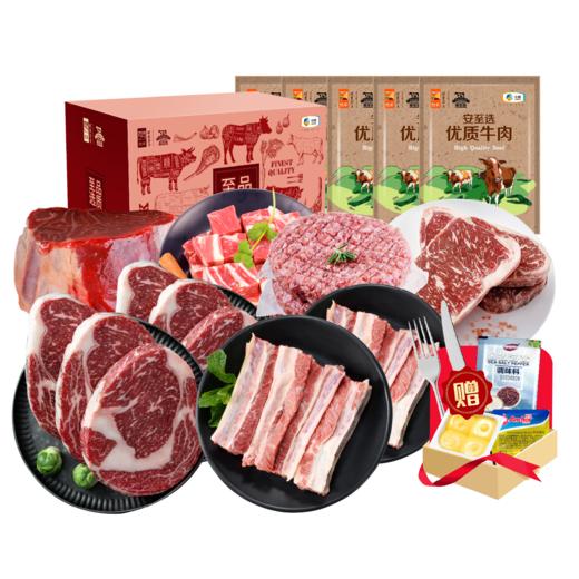 中粮安至选臻选牛肉尊享套餐七3300g【分仓直发，72小时发货，周末节假日不发货】 商品图2