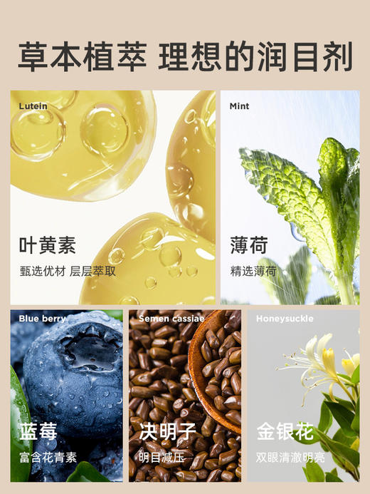 元气达人KAKAO FRIENDS叶黄素护眼贴提神润目决明子润眼护目贴 商品图3