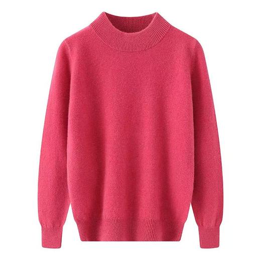 【暖阳儿童针织衫】半高领儿童男女款羊毛衫加厚毛衣中大童针织衫 商品图9