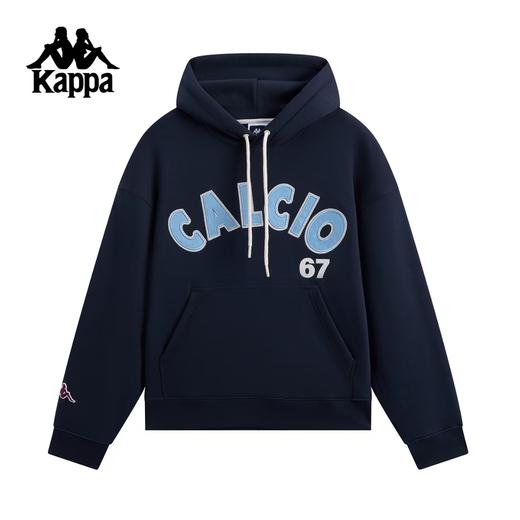 【春上新】【7折】6楼卡帕Kappa针织套头衫新款连帽卫衣字母休闲上衣男女潮款K0GW2MT01吊牌价599现价419 商品图1