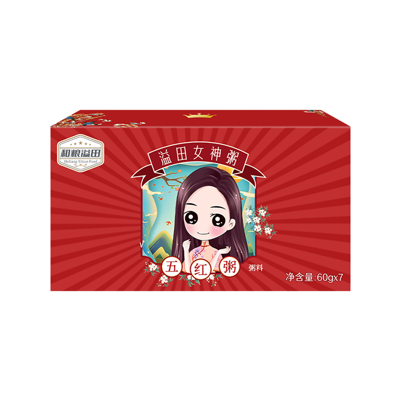【新品】溢田溢田五红粥60g*7【够意思】