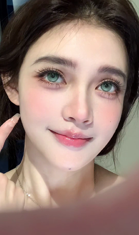 Kira Fairy（kirafairy）日抛(十片装)   蛇娘脉络 「771」 直径14.5mm着色13.8mm