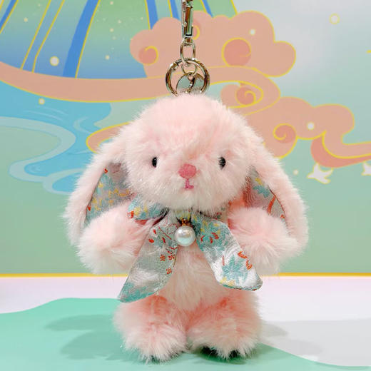温蒂兔新中式6寸毛绒挂件匙扣-纪念日百货门店同款169099552 商品图3