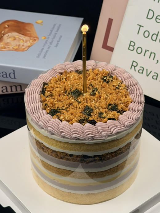 芋泥豆乳肉松裸蛋糕 商品图7