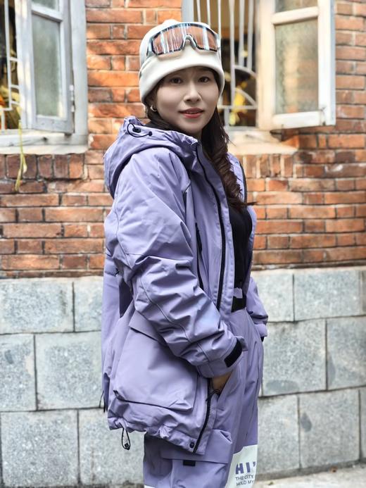 至高滑雪服套装女款单双板雪服防水加厚2025新款专业滑雪衣裤套装 商品图2
