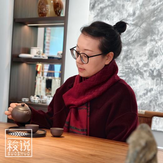 秋冬上新【梭说】盎然.风迹 纯手工限量设计围巾 侗族传统织锦工艺丝光棉 围巾披肩文创礼物 原创设计 商品图1