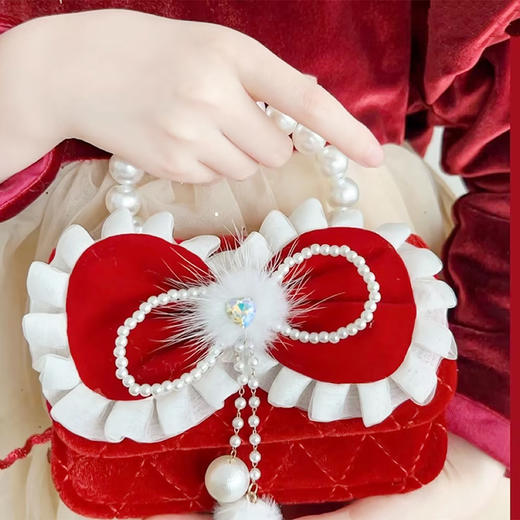 丝绒蝴蝶结挂坠RT包包-纪念日百货门店同款169248714 商品图1