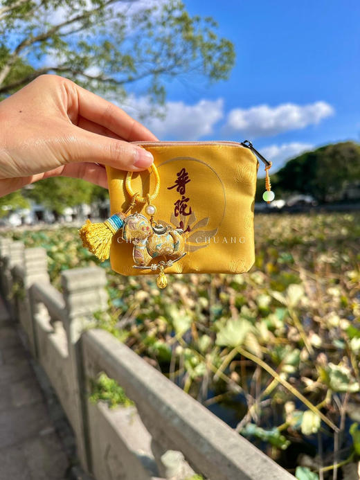 【秒杀】普陀山同款马年宋锦挂件diy盲盒材料包 商品图3