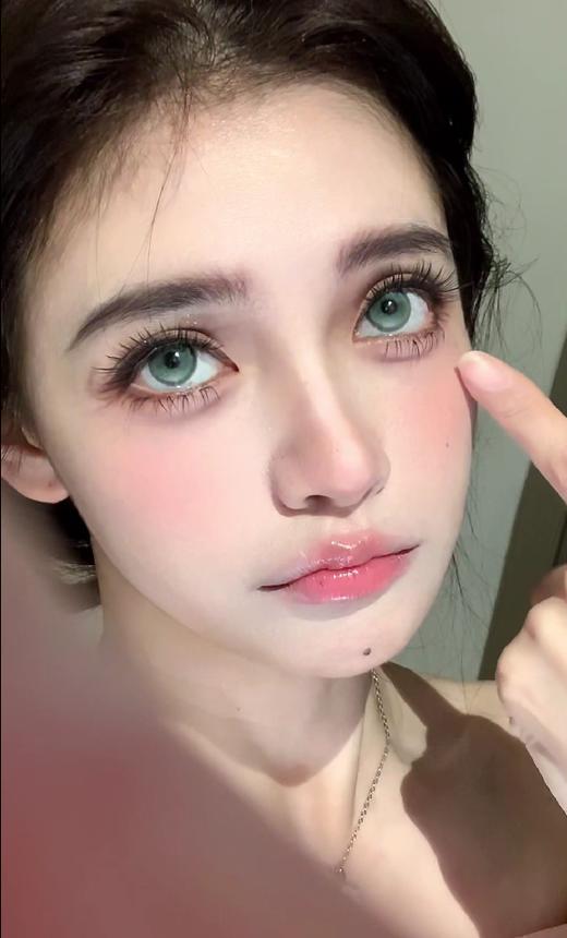 Kira Fairy（kirafairy）日抛(十片装)   蛇娘脉络 「771」 直径14.5mm着色13.8mm 商品图1