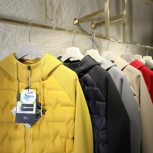 品牌原单连帽男女同款白鸭绒休闲羽绒服 商品图10