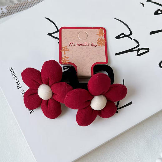 小红花对装皮筋-纪念日百货门店同款169248554 商品图3