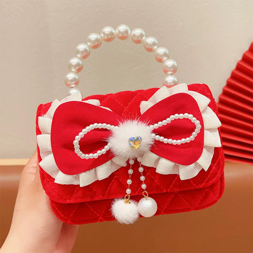 丝绒蝴蝶结挂坠RT包包-纪念日百货门店同款169248714 商品图2