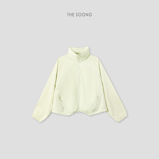 "THESOONG "防晒外套"轻盈透气防晒拉链短外套HDWT3851 商品图2