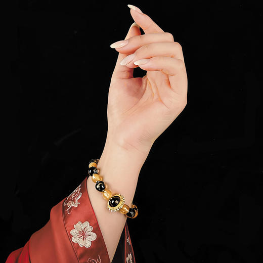 财运香灰琉璃手串唐马琉璃印马跃丰年红包福运套装 商品图4