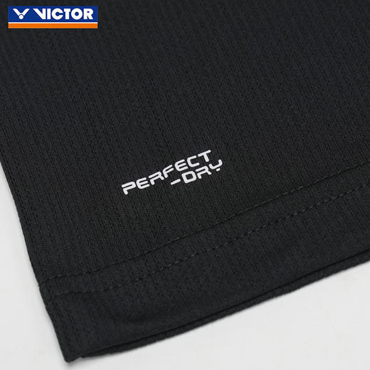 2026年新款VICTOR威克多羽毛球服轻薄速干男女款训练日常运动短袖T-40050 T-41050 商品图4