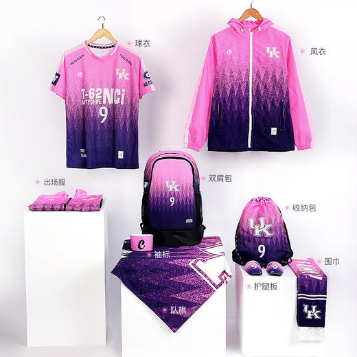 小李子李质造半拉链长袖训练服球员版组队个性定制私人专属成人男 商品图2