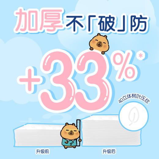 【清风X卡皮巴拉联名款】清风纯水湿厕纸 80片5包 商品图2
