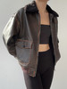 THEHOYAN｜P23160 Distressed Lambskin Jacket 做旧山羊皮夹克 商品缩略图9
