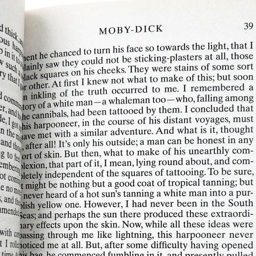白鲸 英文原版书 Moby Dick 英文版海洋题材小说 英语经典世界名著 正版进口书籍【经典文学读物】 商品图3