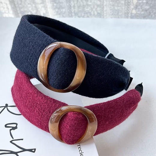 椭圆扣饰宽发箍-纪念日百货门店同款169393399 商品图0