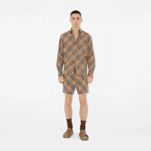 BURBERRY 巴宝莉 男士格纹休闲泳裤 格子 8087335 B9368 商品图6