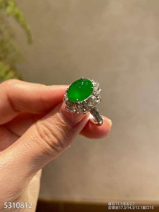 5310812，蛋面戒指。具体价格微信咨询 商品图1