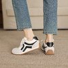 阿么手工女鞋透气百搭软底阿甘鞋2026冬季新款拼接系带休闲鞋3CM 商品缩略图1