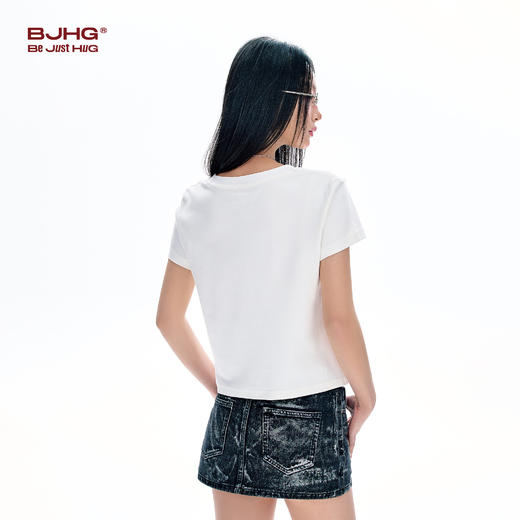 FTT Flythetruth 猫咪短袖T恤女夏季短款美式潮牌印花风百搭上衣 商品图3