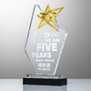 水晶奖杯定制做授权牌经销年会优秀员工刻字金属铝板高端立体奖牌 商品缩略图12