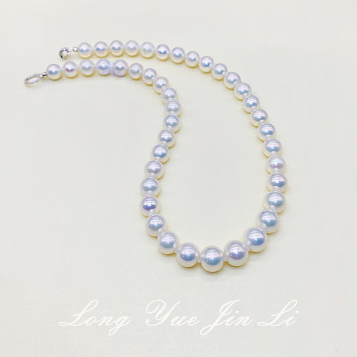 珍珠项链（淡水）；9-10mm 商品图0
