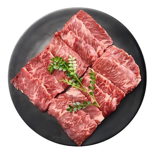黑牛和牛A4雪花牛肉条（高端烤肉定制）500g*1盘 商品图0
