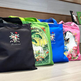 【浙少文创】跃马生花系列帆布袋