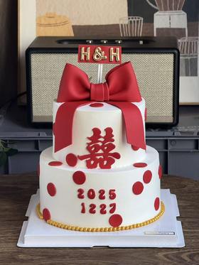 喜字蛋糕B款双层