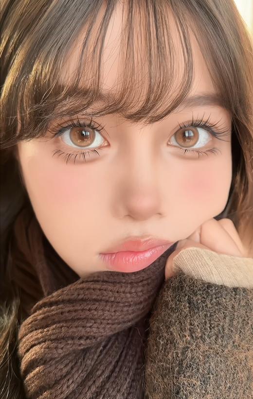 Kira Fairy（kirafairy）日抛(十片装)   木薯心 「771」 直径14.2mm 商品图0