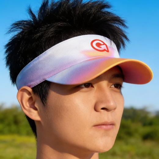 【拒绝闷热】果凡轻量速干空顶帽 户外跑步防晒自带导汗带 不勒头调节扣 透气排汗D12GANH310 商品图2