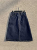 115-2 排他性独家圆正 小禾 新年系列 章仔棉弹牛仔面料  牛仔半身裙 商品缩略图6