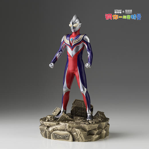 铜师傅 正版授权《迪迦奥特曼》客厅限量手办 家居装饰工艺品摆件 商品图4