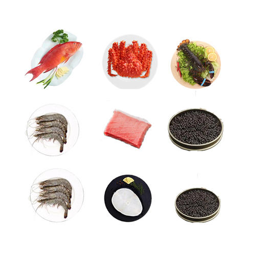 鲜驿达 至尊优选生鲜礼包2560g 商品图2