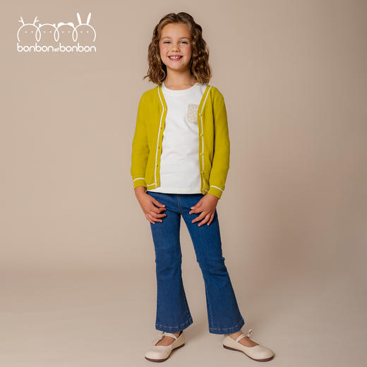 舒适贴袋长袖T 商品图0