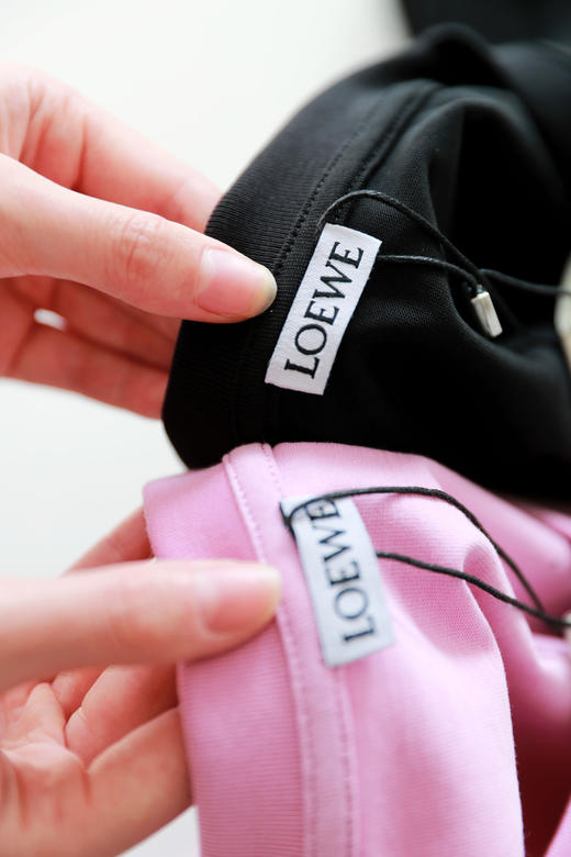 卡通刺绣tee，慵懒的氛围感。基础设计圆领宽松纯棉半袖儿E011558 商品图1