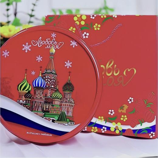 【送新年手提礼袋】【俄罗斯风味·巧克力夹心混装糖果】多种口味 好吃不腻 年货送礼 500g*2袋/430g*盒装 商品图11