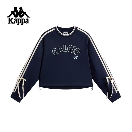 【春上新】【8折】6楼卡帕Kappa女士新款圆领长袖运动卫衣套头衫索罗娜短款上衣K0G22WT03吊牌价599现价479 商品图2