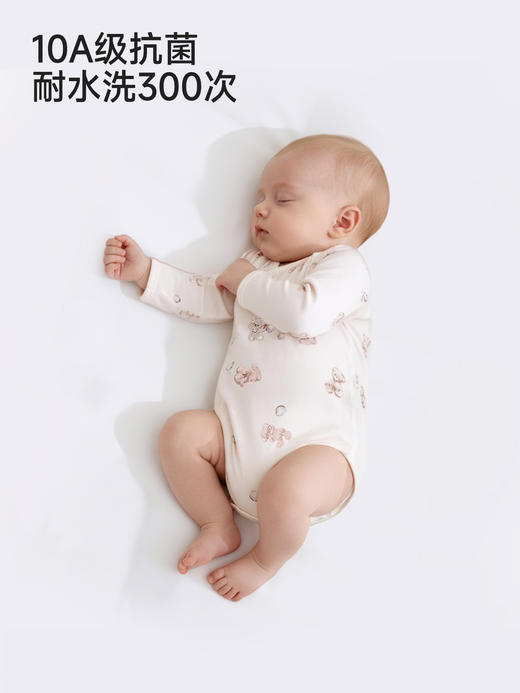 英氏婴儿连体衣四季10A抗菌长袖哈衣宝宝睡衣爬服YLDAJ0S002A YLHAJ0S002A YLAAJ0S002A 商品图4
