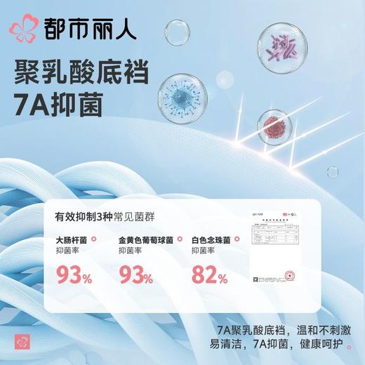 都市丽人内裤女士内裤40支棉内裤棉质内裤舒肤棉LKC5G2 商品图4