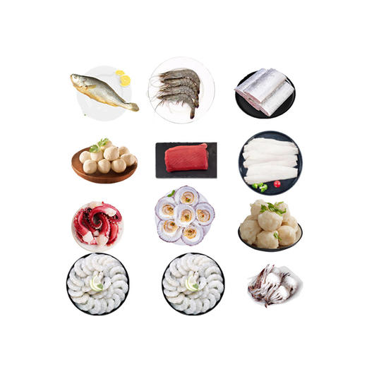 鲜驿达 马到成功生鲜组合3420g 商品图2